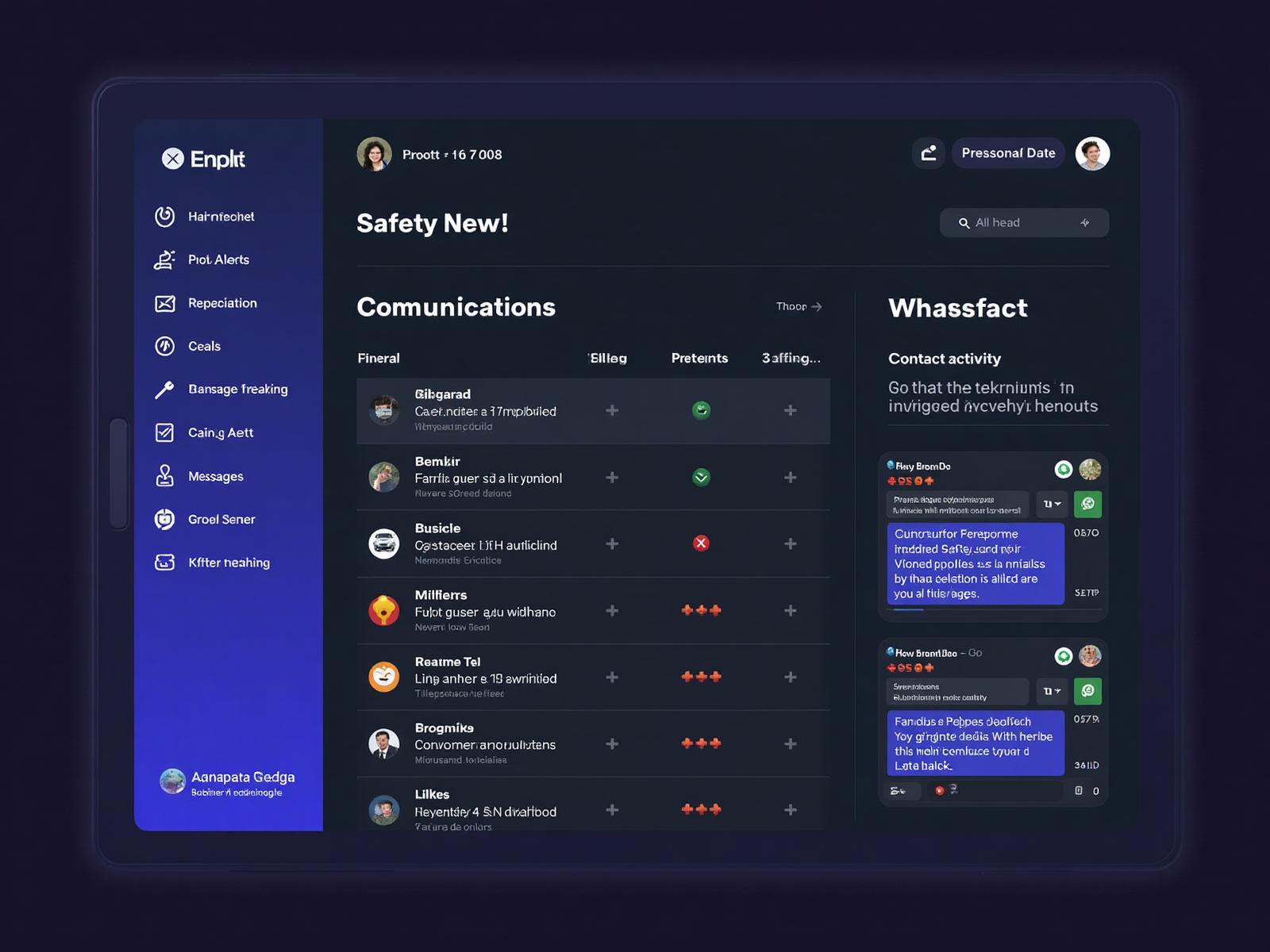 Communication Monitoring - monitoring feature